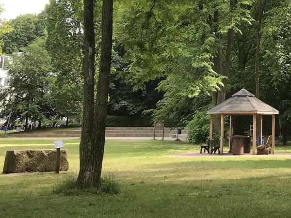 Grillpavillion im Kurpark