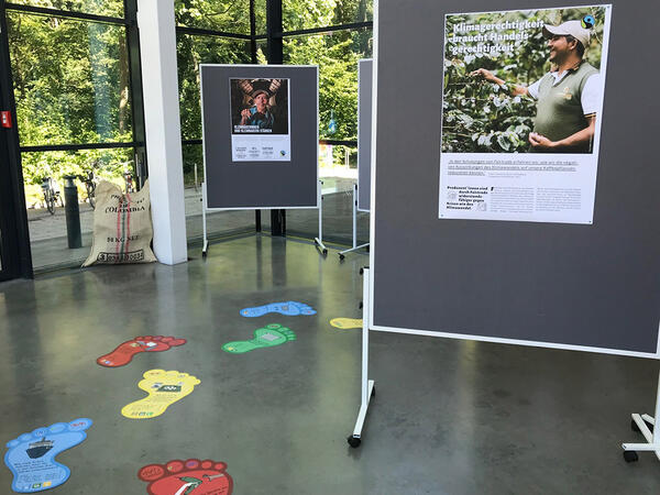 Fotoausstellung Fairer Handel und Klimagerechtigkeit im KuB.