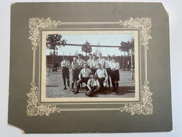 Foto erste Fu�ballmannschaft des VfL Oldesloe