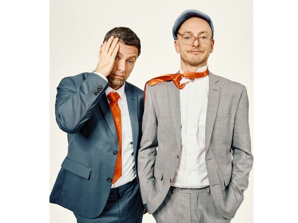 Foto des Musikkabarett-Duos Simon & Jan