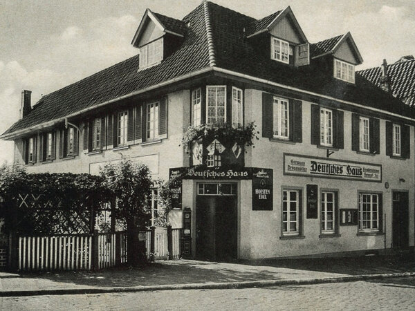 Geb&auml;ude: &raquo;Deutsches Haus&laquo;, Besttorstra&szlig;e/Brunnenstra&szlig;e